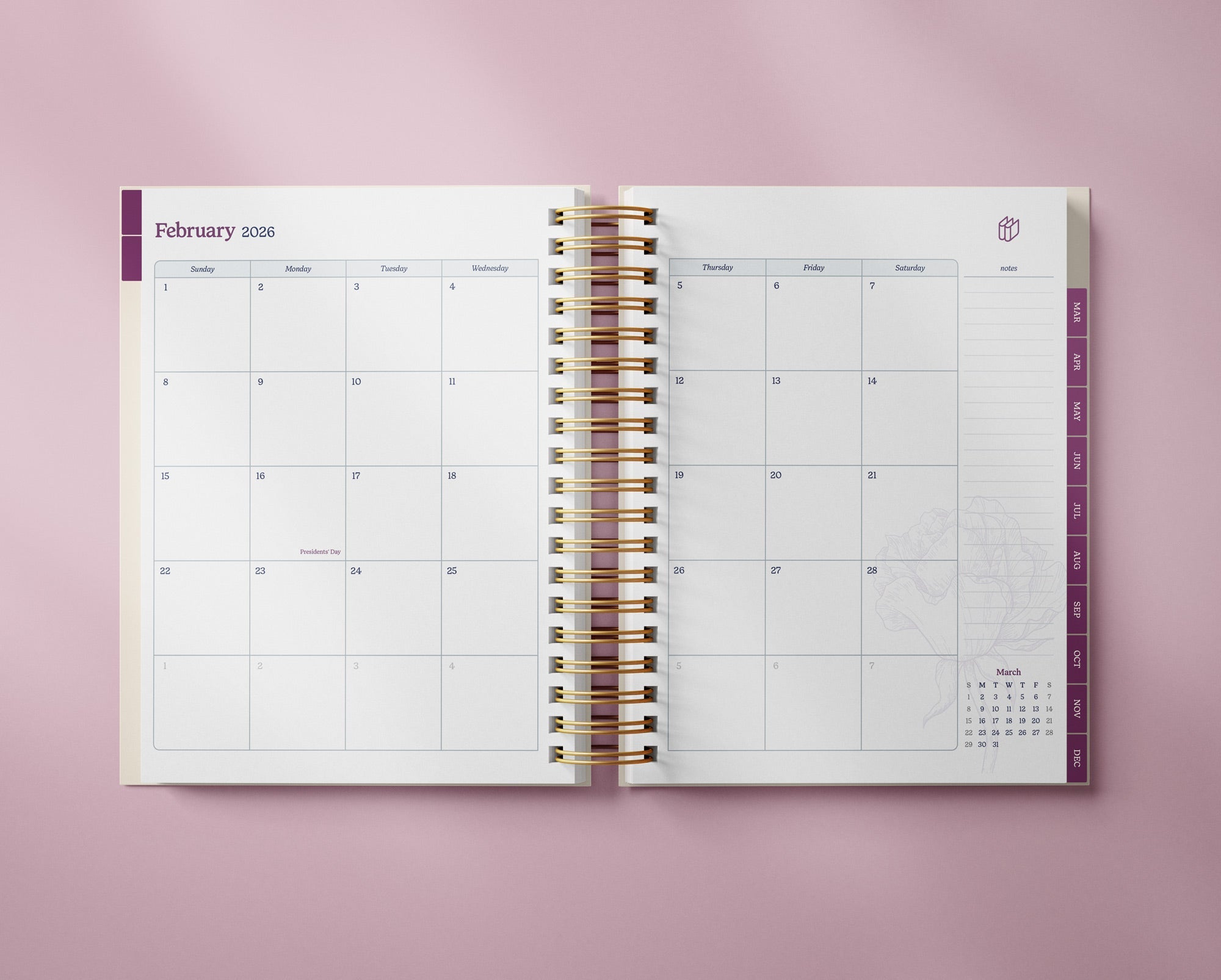 The Well Ordered Day Planner - 2026 Edition