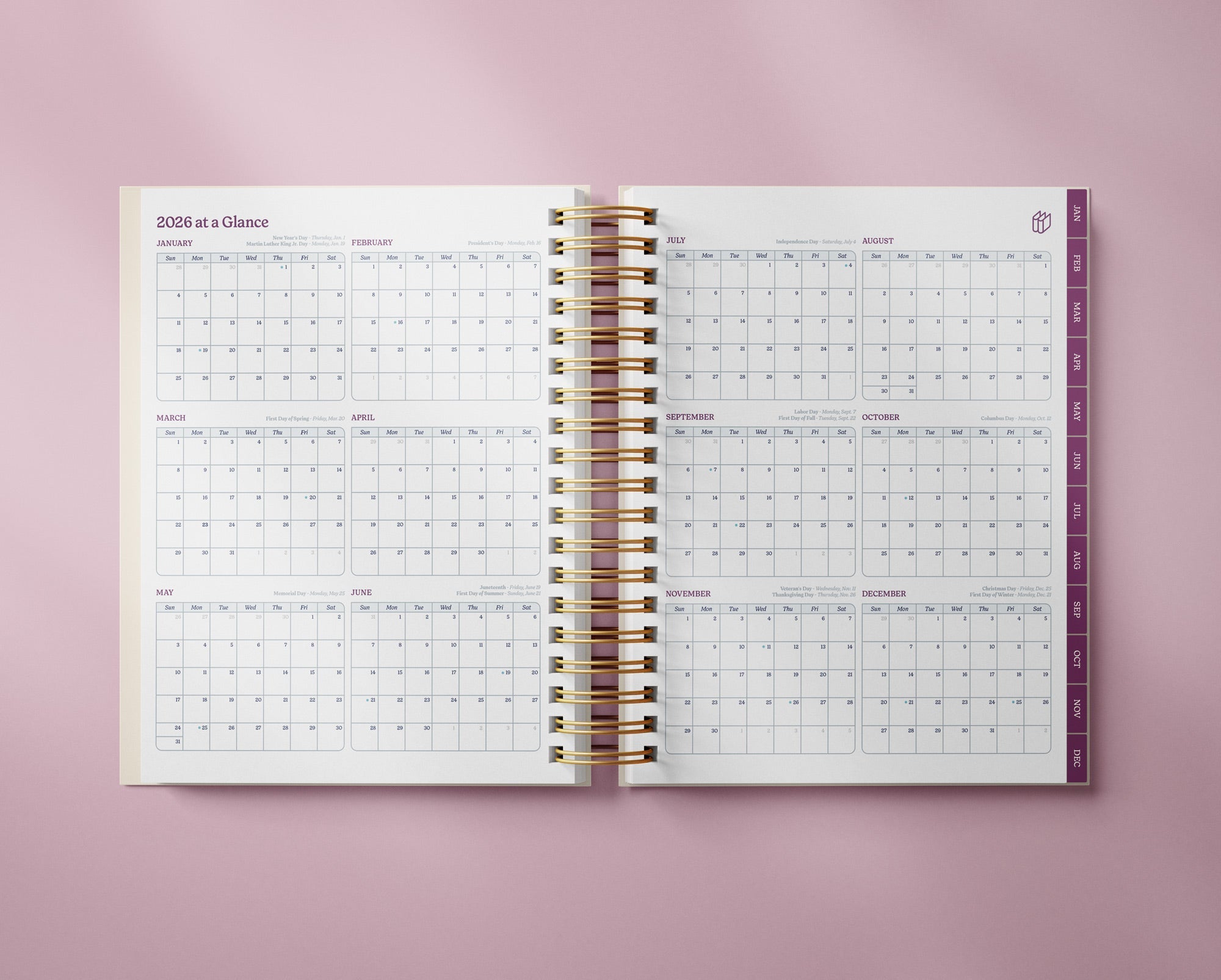 The Well Ordered Day Planner - 2026 Edition